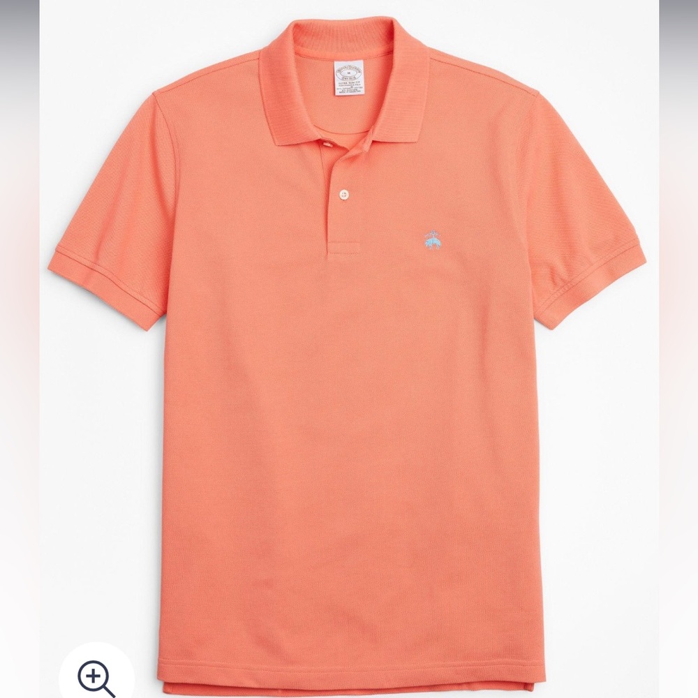 Brooks Brothers Coral Polo